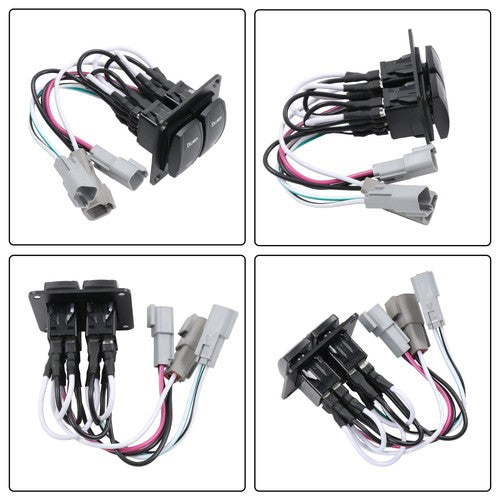 DURAFORCE 10222-211D 10222211D Marine Trim Tab Double Rocker Switch Kit NEW