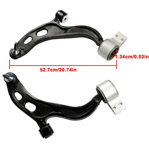 DURAFORCE 2× Front Lower Control Arm For Ford Taurus Flex Lincoln MKS MKT 10-12 3.5L 3.7L