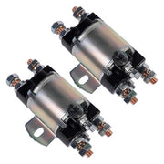 DURAFORCE 2Pcs Gas Golf Cart Solenoid For Yamaha G1 6 Terminal 12 Volt 100A J17-81950-01
