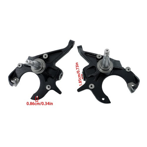 DURAFORCE For GMC S15 1983-1990 Pair 2'' Drop Lowering Spindles For GMC Jimmy 1992-1997