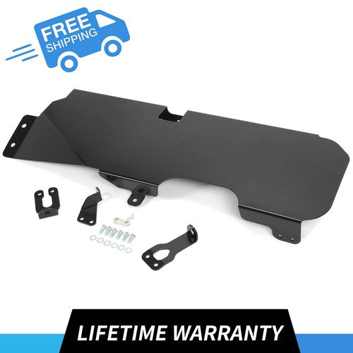 DURAFORCE Gas Tank Skid Plate Fuel Tank for Jeep Wrangler JK 4WD 2007-2018 2-Door