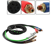 DURAFORCE Wrap Set Air Line Hose Assemblies 12ft 3 in 1 with 2 Connectors & 4 Washers