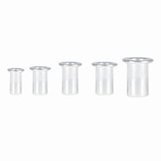 DURAFORCE 150 Pack Aluminum Rivet Nut Kit Rivnut Nutsert Standard Inch SAE Imperial
