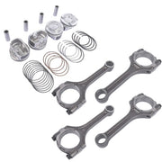 DURAFORCE 4x Connecting Rod & Piston Kit For Hyundai Veloster Kia Rio Soul 1.6L 2012-2017