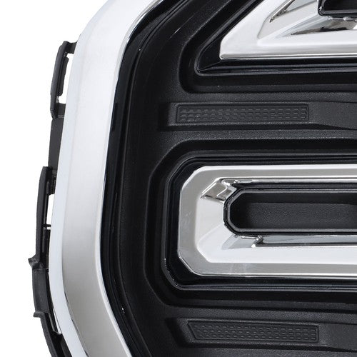 DURAFORCE Plastic Chrome Front Upper Mesh Grille New For GMC Terrain SLE/SLT 2022 2023
