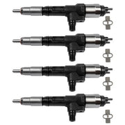 DURAFORCE Ser of 4 Common Rail Fuel Injectors Fits for Kubota V3800 V3800T 3.8L 1J50053052
