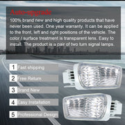 DURAFORCE 2Pcs Corner Parking Lamp Turn Signals Side Marker Kit For Tacoma Truck 2001-2004