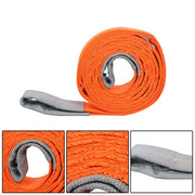 DURAFORCE 2 PCS Polyester Rigging Straps 2" x 10' 18800lbs Capacity Lifting Sling Straps