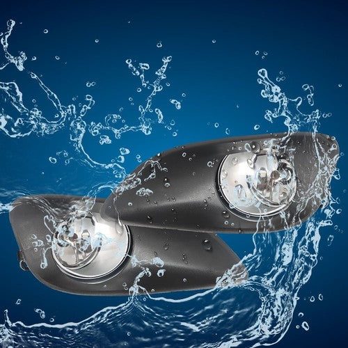 DURAFORCE Driver+Passenger Side For Toyota Yaris 07-11 Fog Lamp Assembly w/ Switch Wiring