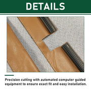DURAFORCE For 05-14 Ford Mustang Convertible Soft Top & Heated Glass Window Sailcloth Tan