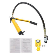 DURAFORCE 5 Ton Hydraulic Jack Power Ram Kit and CP-180 Manual Hydraulic Hand Pump