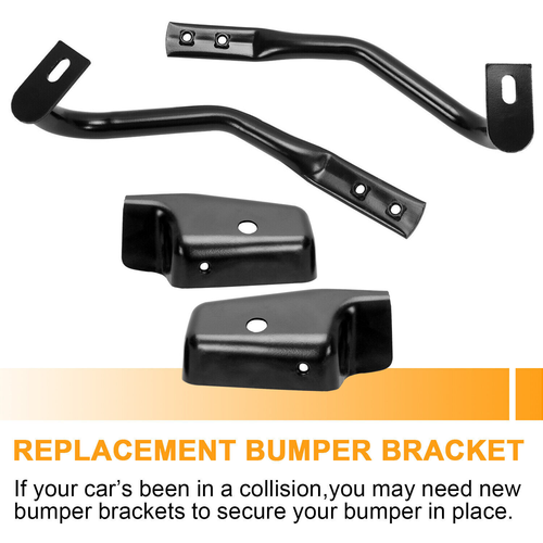 Front Bumper Mounting Support Brace Bracket 8pc Kit for Silverado 1500 2007-2013