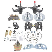 DURAFORCE For Chevy C10 Suburban Base Truck Front Disc Brake Conversion Kit 6 Lug Wheels
