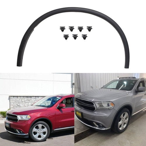 DURAFORCE New Front Driver Side Wheel Arch Trim Molding Fit For Dodge Durango 2011-2019