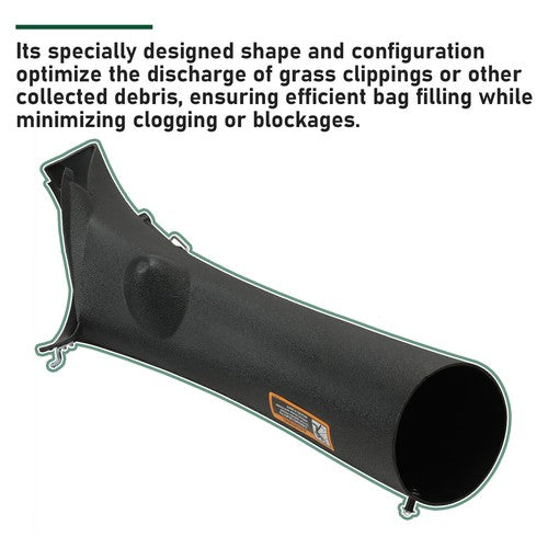 DURAFORCE Lower Bagger Discharge Chute For John Deere LA100 LA105 LA110 LA120 LA125 LA135