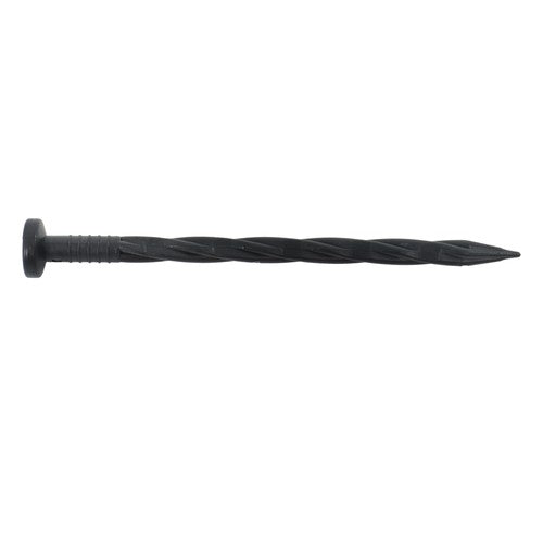 DURAFORCE Garden Edge L-shaped 49FT Lawn Grass Stone Isolation Strip 75pcs Anchoring Spik