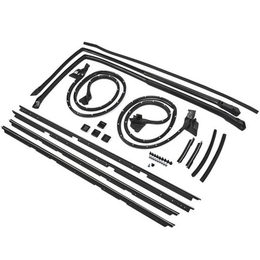 DURAFORCE 17 Pcs Door Tailgate Weatherstripping Seal Kit For any 1978-1987 Chevy El Camino