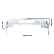 DURAFORCE Split Front Bumper For Chevrolet Silverado 2500 3500 2015-19 Without Sensor Hole