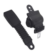 DURAFORCE 2 PCS Golf Cart Black Seat belts with buckles For EZGO Yamaha Club Car Universal