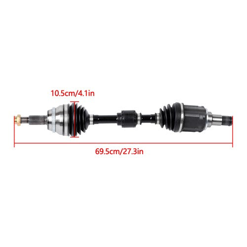 DURAFORCE 665279 Front Driver Side CV Axle Shaft For Toyota For Avalon 2008-2017 2018 3.5L