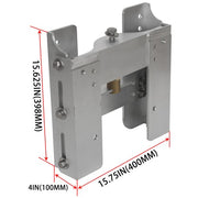 DURAFORCE Adjustable 4'' Set Back Aluminum Jack Plate Tool Outboard Boat Motor For JPL4400