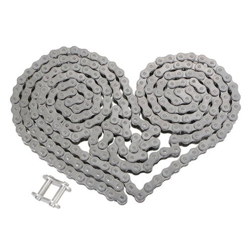 DURAFORCE #40SS Stainless Steel Roller Chain x 10 feet+Free Connecting Links 1 connector