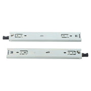 DURAFORCE Heavy Duty 12 Inch Drawer Slides, 1 Pair, 150 lb Load Capacity, Side Mount