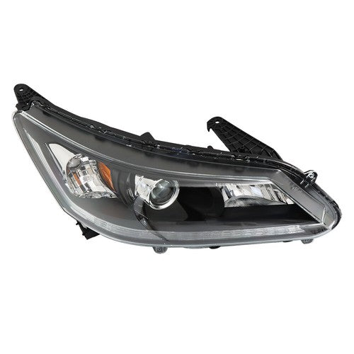 DURAFORCE Clear Halogen Projector Headlight Fit For Honda Accord 2013-2015 Single RH Side