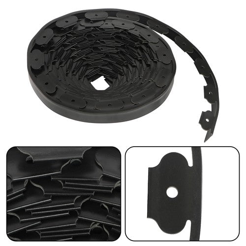 DURAFORCE Edge Lawn Border 1.7" 100'No-Dig Garden L-shaped Landscape Edging Border Kit New