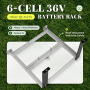DURAFORCE BATTERY TRAY For 1994-2013 EZGO 36V TXT / MEDALIST GOLF CART Aluminum