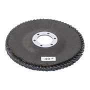 DURAFORCE 24 PCS 4.5" x 7/8" T29 Flap Discs 40/60/80/120 Grit Angle Grinder Sanding Disc