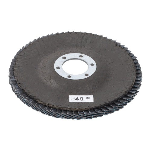 DURAFORCE 24 PCS 4.5" x 7/8" T29 Flap Discs 40/60/80/120 Grit Angle Grinder Sanding Disc