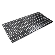 DURAFORCE Heavy Duty 6 Pack 5FT E Track Rails Carbon Steel Black Powder Coated Universal