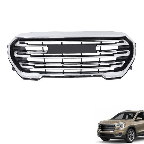 DURAFORCE Plastic Chrome Front Upper Mesh Grille New For GMC Terrain SLE/SLT 2022 2023