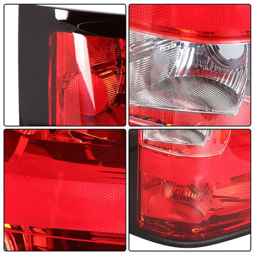 DURAFORCE Tail Light For 2007-13 Chevy Silverado Pickup Brake Lamp Rear Left & Right Side