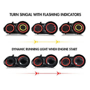 DURAFORCE For 2007-2017 Nissan GTR GT-R R35 A Pair Fit Rear Lamps Assembly LED Tail Light