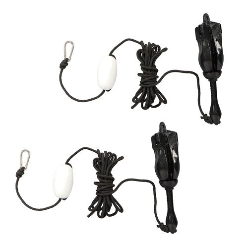 DURAFORCE 2-Pack Black Folding 7.05LB Fits For Grapnel Boat Kayak Marine Anchor Set