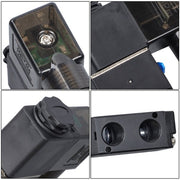 DURAFORCE DC 12V 3-Way 2 Position 1/4"PT Pneumatic Air Control NC Solenoid Valve w/ Light