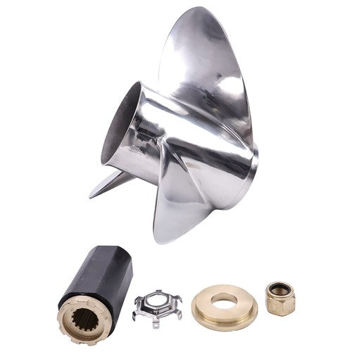 DURAFORCE Impeller 825864A47 For Mercury Tempest Plus Propeller 14 5/8 x 23 Pitch Right