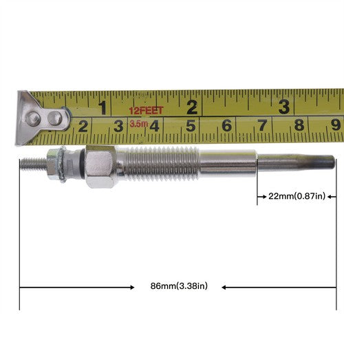 DURAFORCE Glow Plug For Ford Tractor 1100 1110 1200 1210 1300 1310 1510 1710 1900 1910