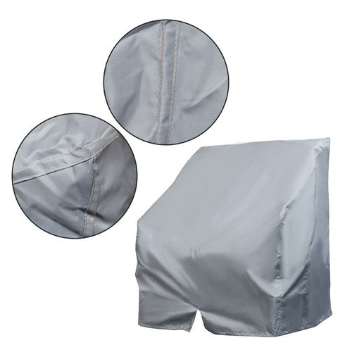 DURAFORCE 60"H X 44"L X 36"W Boat Center Console Cover Marine Canvas 600D Waterproof 1PC