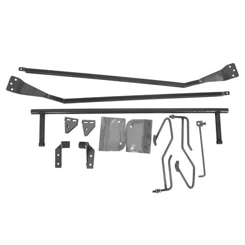 Hood Flip Tilt Combo Kit Stainless Steel Rubber For Ford F100 F 100 1953-1956