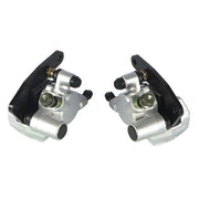 DURAFORCE Front Brake Calipers & Disc Rotors For Yamaha Big Bear 400 YFM400F 4x4 2000-2006