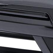 DURAFORCE Front Bumper Upper Grille Replacement Gloss Black For SUBARU Crosstrek 2021-2023