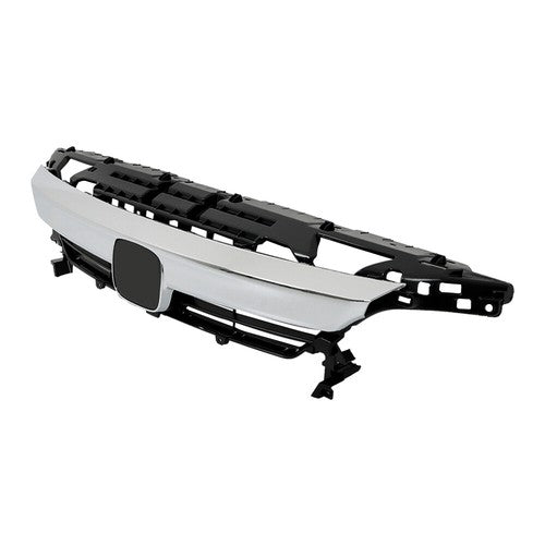 DURAFORCE For Honda Accord 2021-2023 Bumper Grille Front Upper With Chrome Molding Trim