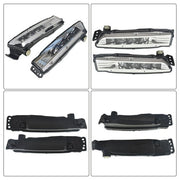 DURAFORCE Driver+Passenger Side For Honda Accord 18-19 1.5L 2.0L LED Fog Lamps Assembly