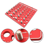 DURAFORCE 28 Nut and Bolt Thread Checker 14 Metric And 14 Standard Specifications