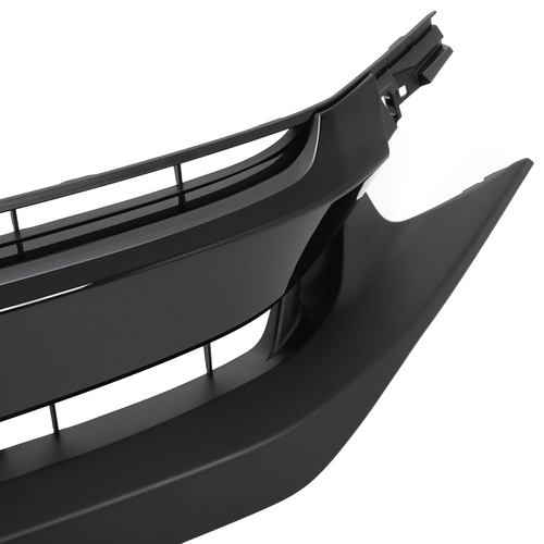 For 2019-2021 Honda Civic 3Pcs Front Upper Grille&Headlight Eyelid Molding Trim