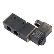 DURAFORCE NEW DC 12V 3/8" Brass Electric Solenoid Valve for Water Air waterproof N/C IP65