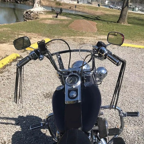 26 Inch Acrylic Windshield For Harley Softail Deluxe Fat Boy FLS 2000 2017